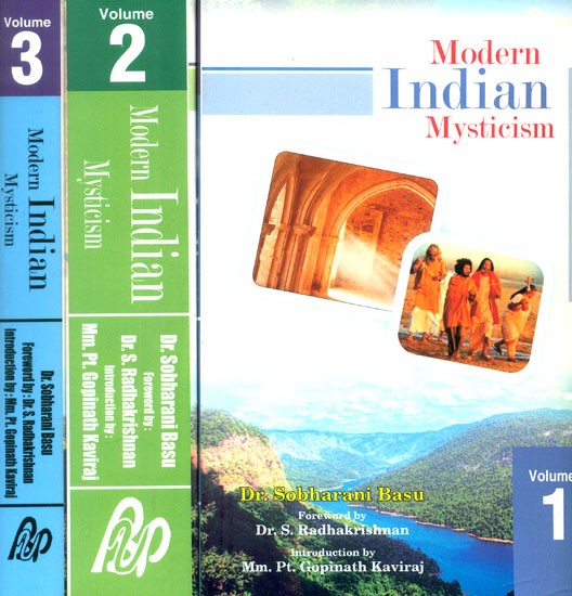 Modern Indian Mysticism- Essentials of Indian Mysticism (Set of 3 Volumes)