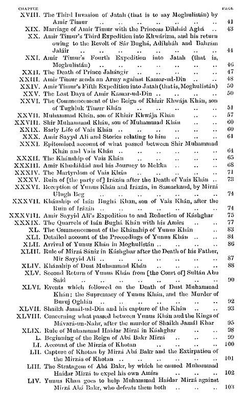 A History of The Moghuls of Central Asia The TarikhIRashidi of Mirza