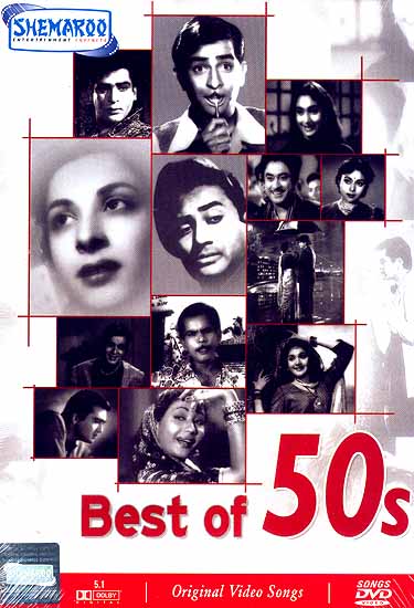 Best of 50s (Famous Hindi Film Songs from the 1950’s - DVD with English Subtitles): Experience the Rich Variety of Indian Culture in Visual Terms
