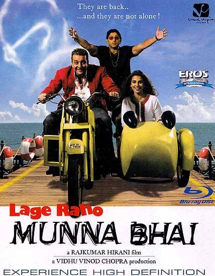 Carry on Munnabahi - One of the Most Hilarious Films Ever Made in India, Which Makes You Love and Respect Mahatma Gandhi (Blue Ray DVD - Experience High Definition) Hindi Film with English Subtitles (Lage Raho Munna Bhai )