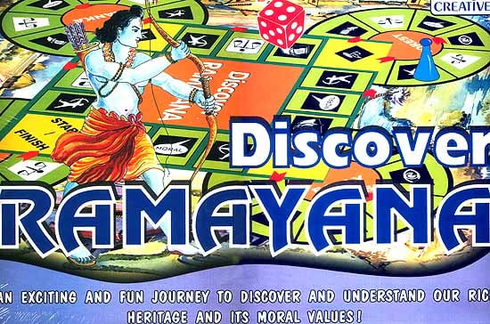 Discover Ramayana: An Exciting and Fun Journey to Discover and Understand Our Rich Heritage and Its Moral Values (Board Game for Ages Nine and Up)