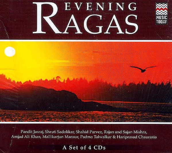 Evening Ragas (A Set of 4 CDs)