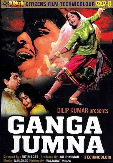 Ganga and Yamuna: A Dramatic Story about Two Brothers on the Opposite Sides of the Law (Hindi Film DVD with English Subtitles) (Ganga Jumna)