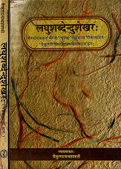 लघुशब्देन्दुशेखर (संस्कृत एवम् हिन्दी अनुवाद) - Laghu Shabdendu Shekhara (Set of 2 Volumes)
