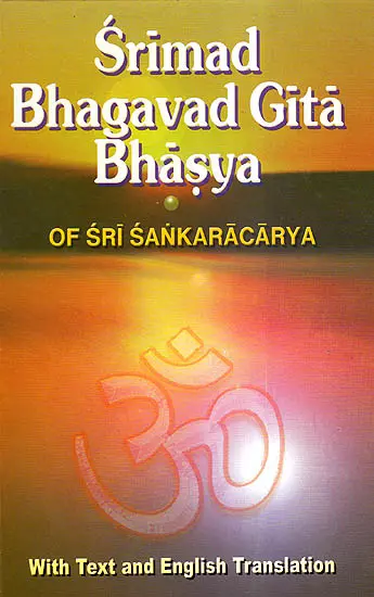 Bhagavad Gita Bhasya of Sri Sankaracarya (Shankaracharya)