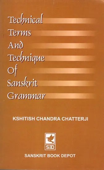 Technical Terms And Technique Of Sanskrit Grammar