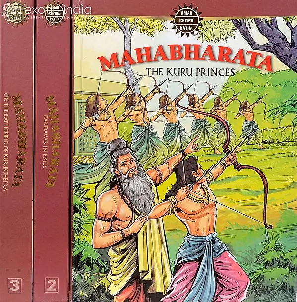 Mahabharata (Three Volume Comic Book)