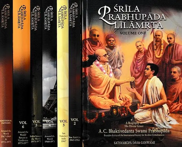 Srila Prabhupada Lilamrta: A Biography of A.C. Bhaktivedanta Swami Prabhupada Founder Acarya of the International Society for Consciousness (Set of 7 Books)