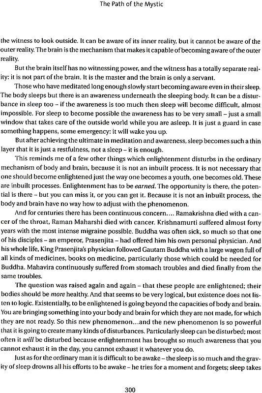 洋書 THE PATH OF THE MYSTIC by Osho Rajneesh Mystics of the East by Acharya Rajneesh (Osho) - BidCurios