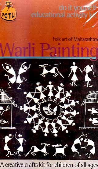 Warli Painting Folk Art of Maharashtra (Do it Yourself Educational Activity kit)