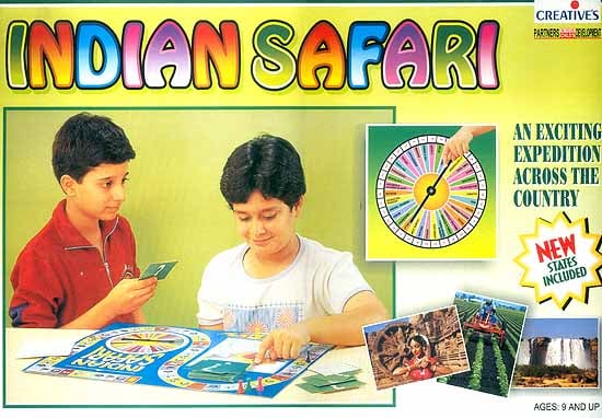 Indian Safari: An Exciting Expedition Across the Country New States Included: Board game for Ages Nine and Up