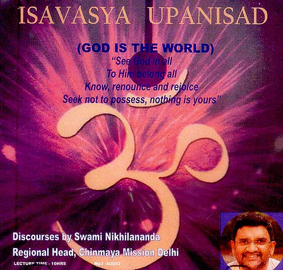 Isavasya Upanishad Discourses (MP3 Audio CD)