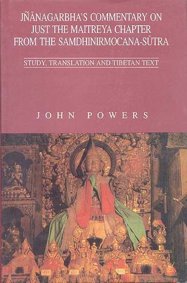 Jnanagarbha's Commentary on Just the Maitreya Chapter from the Samdhinirmocana-Sutra Study (An Old and Rare Book)