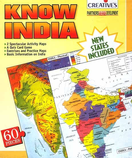 Know India <br>(An Activity Pack with Puzzles to Build; Quizzes to Solve; Maps to Colour and a Lot of Information about India): For Ages Nine and Up