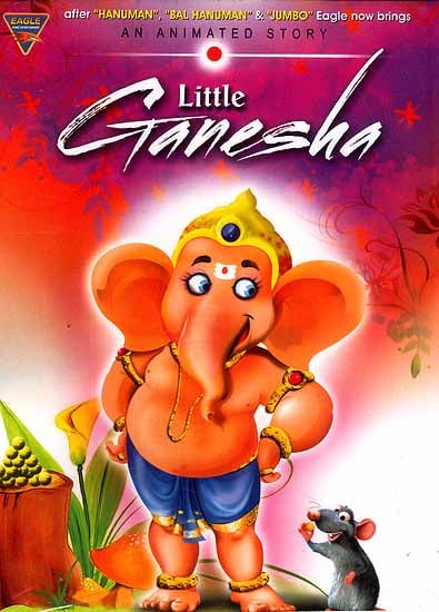 Little Ganesha (An Animated Story DVD Video with English Subtitles) |  Exotic India Art