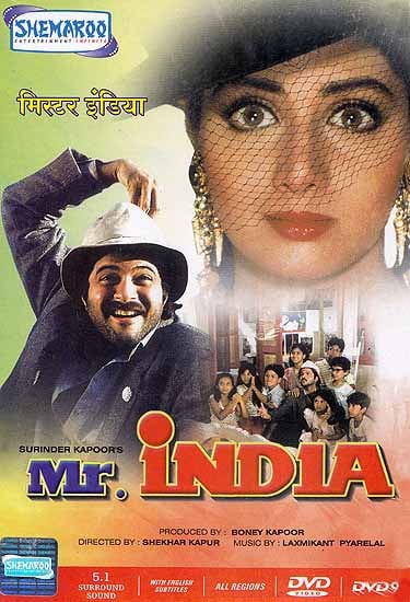 Mr. India: A decidedly delicious mix of patriotism, comedy, science-fiction, romance and adventure.