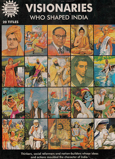 Visionaries Who Shaped India (Collection of 20 Comics)