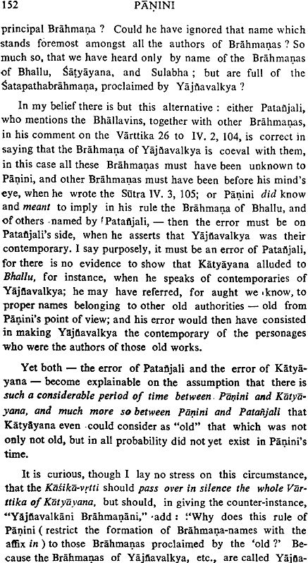 Panini His Place in Sanskrit Literature | Exotic India Art