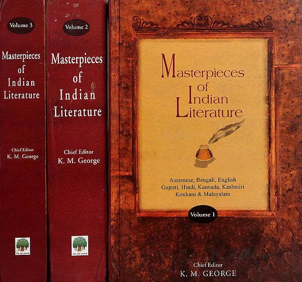Masterpieces Of Indian Literature (Set of 3 Volumes)