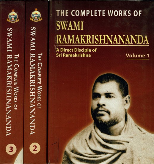 The Complete Works of Swami Ramakrishnananda (A Direct of Disciple of Sri Ramakrishna) (Set of 3 Volumes)