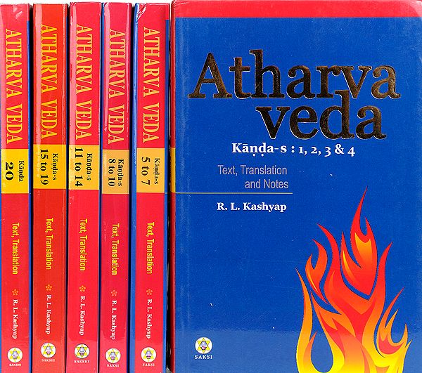Atharva Veda (Sanskrit Text, English Translation and Explanaotry Notes) (Set of 6 Volumes)