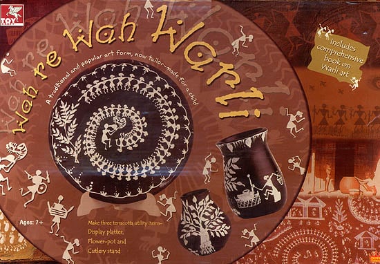 Wah Re Wah Warli (A Traditional and Popular art from, Now Tailor-Made for a Child, Includes Comprehensive Book on Warli Art)