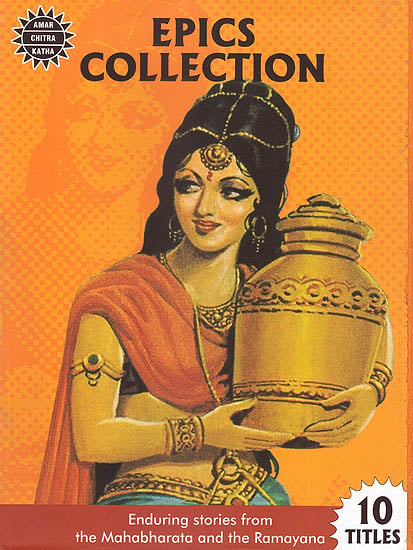 Epics Collection: Enduring Stories from The Mahabharata and The Ramayana (Set of 10 Titles of Comics)