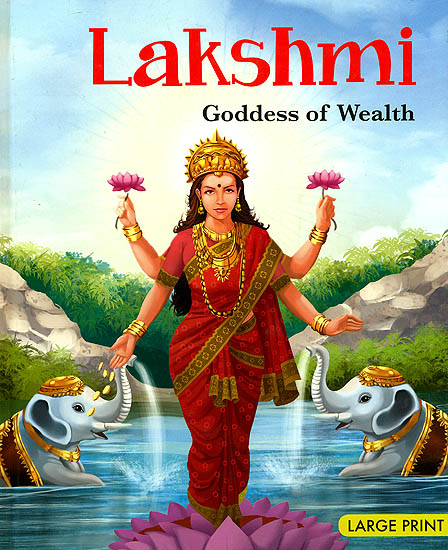 Lakshmi Goddess of Wealth (Large Print)