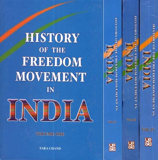 History of the Freedom Movement in India (Set of 4 Volumes)