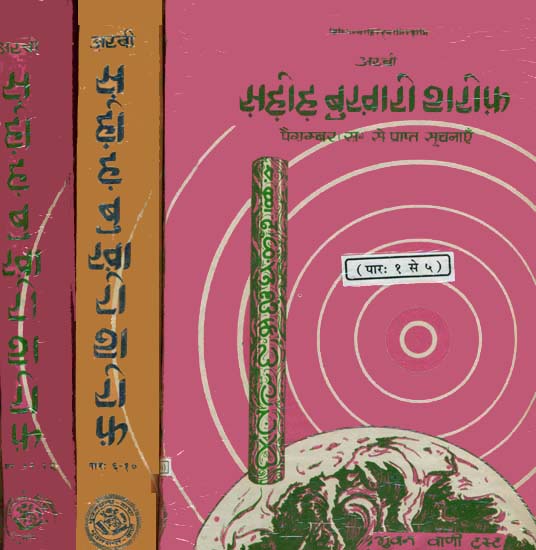 सहीह बुखारी शरीफ़: Sahih Bukhari Sharif  (Set of 3 Volumes)