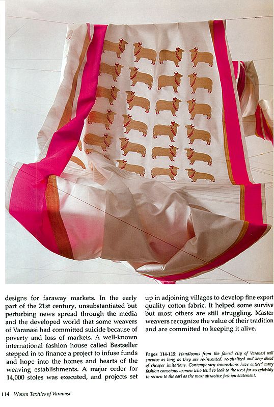 Woven Textiles of Varanasi Exotic India Art