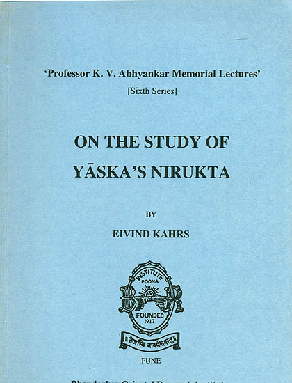 On The Study of Yaska's Nirukta