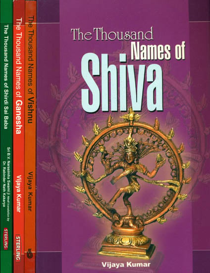 Thousand Names: A Collection of Sahasranama (Set of 4 Books)