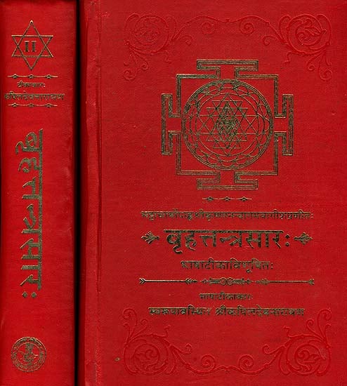 बृहत्तन्त्रसार (संस्कृत एवम् हिन्दी अनुवाद): Brihat Tantra Sara (Set of 2 Volumes)