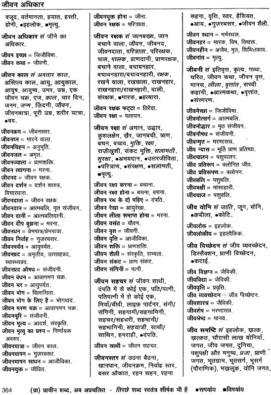 सहज समांतर कोश (शब्दकोश भी थीसारस भी) Seamless Parallel Thesaurus