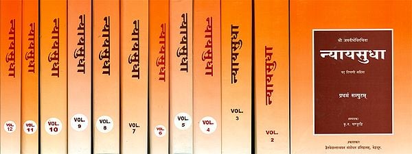 न्यायसुधा: Nyaya Sudha (Set of 12 Volumes)