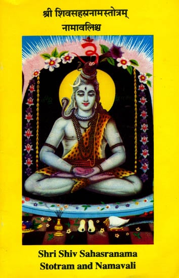 श्री शिवसहस्त्रनामस्तोत्रम नामावलिश्च: Shri Shiv Sahasranama Stotram and Namavali