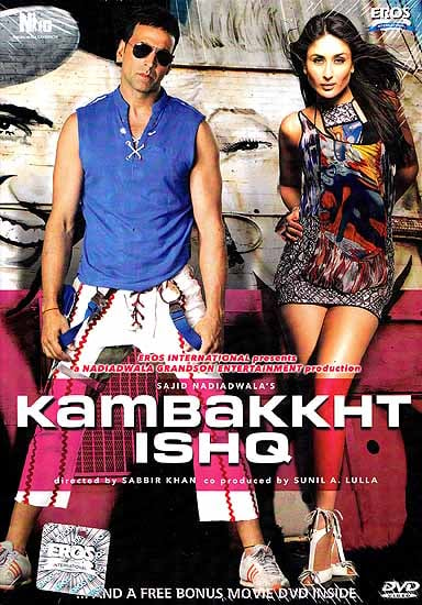 Oh This Damned Romance….A Romantic and Comedy Hindi Film Shot in Los Angeles (DVD with English Subtitles) (Kambakkht Ishq)
