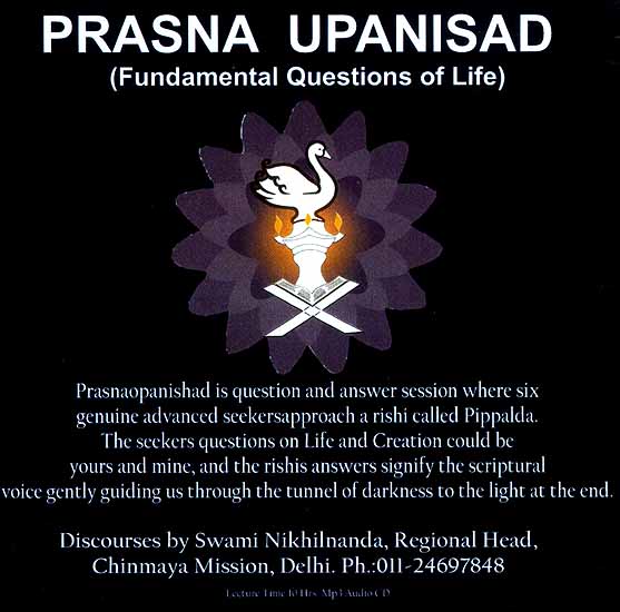 Prasna Upanisad (Fundamental Questions of Life) (MP3 Audio CD)