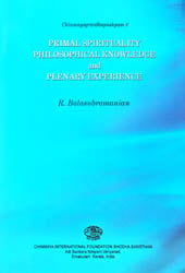 Primal Spirituality Philosophical Knowledge And Plenary Experience