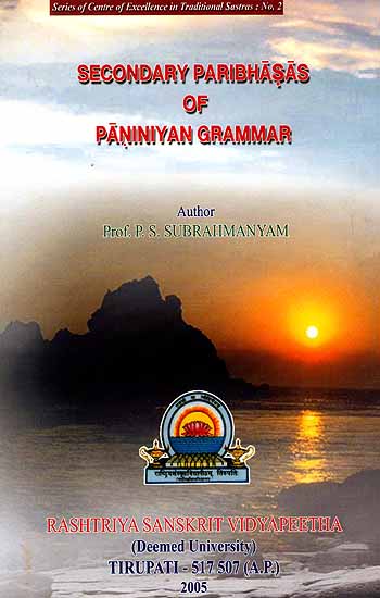 Secondary Paribhasas of Paniniyan Grammar