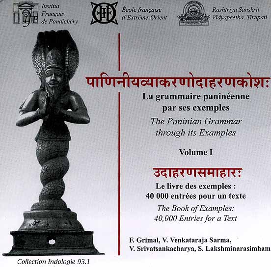 पाणिनीयव्याकरणोदाहरणकोशः The Paninian Grammar through its Examples (Volume I) (CD): The Book of Examples: 40,000 Entries for a Text