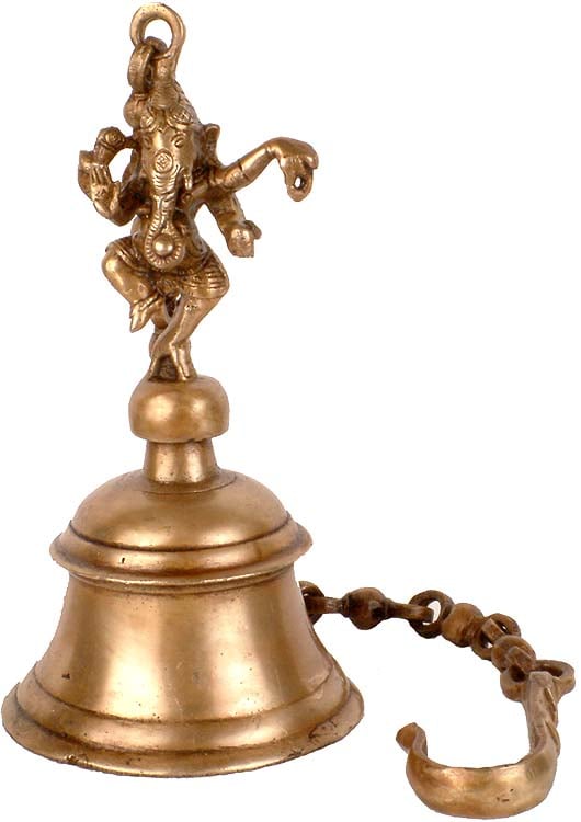 Dancing Ganesha Hanging Bell