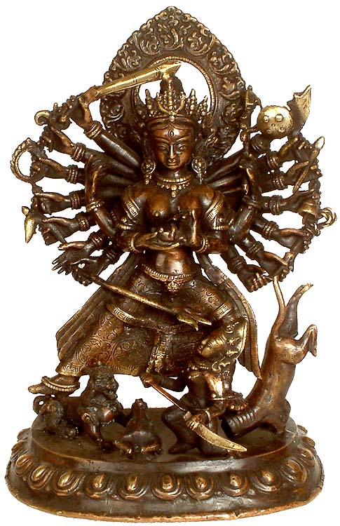 Durga as Bhagavati
