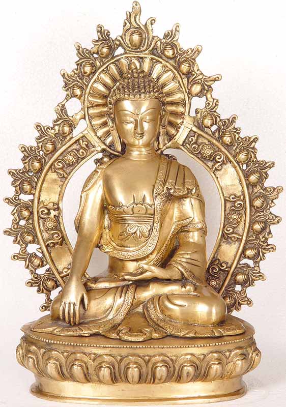 Enthroned Buddha