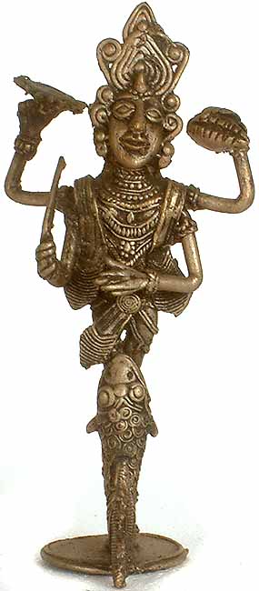 Fish Incarnation (Matsya Avatar) of Lod Vishnu