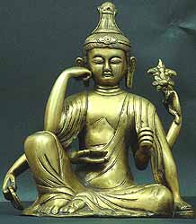 Japanese Thinking Buddha