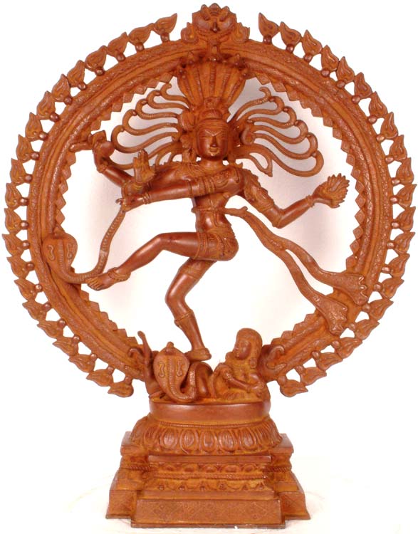 20" Nataraja Brass Idol | Handmade Brass Figurine | Made in India