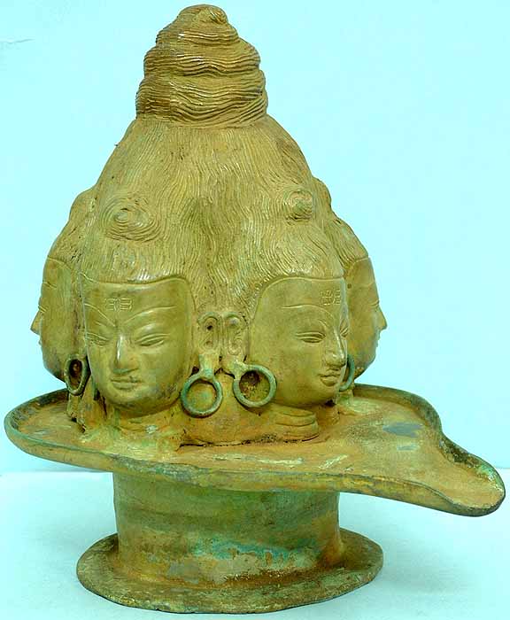 Panch-mukha, or Ishan Shiva