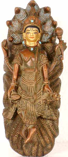 Reclining Vishnu (Horizontal Statue)